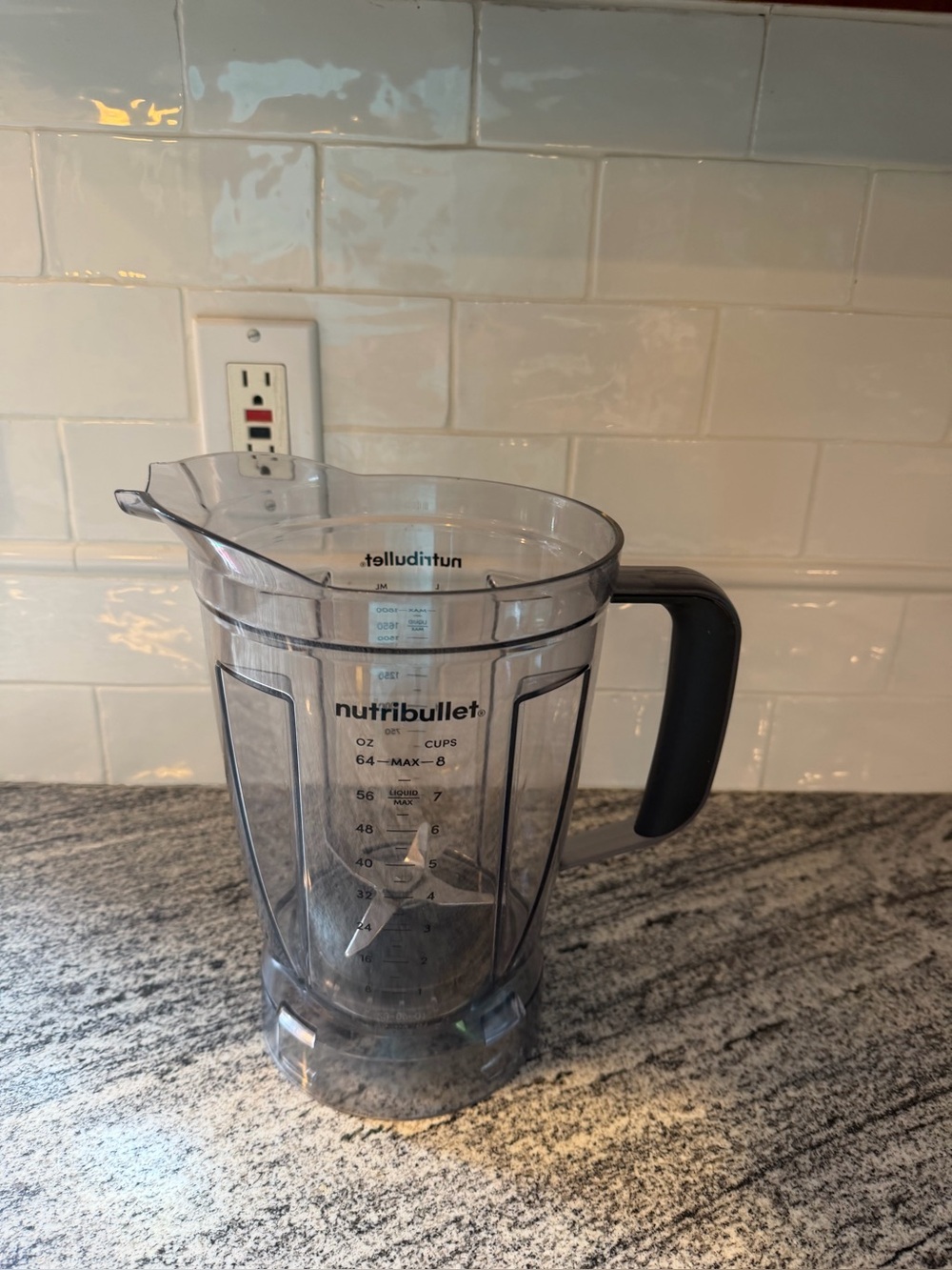 Nutribullet Blender 64oz Pitcher & Blade NBC-12A No Lid Replacement ONLY